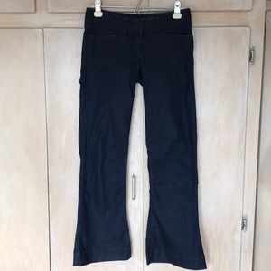 Flared Dark Jeans
